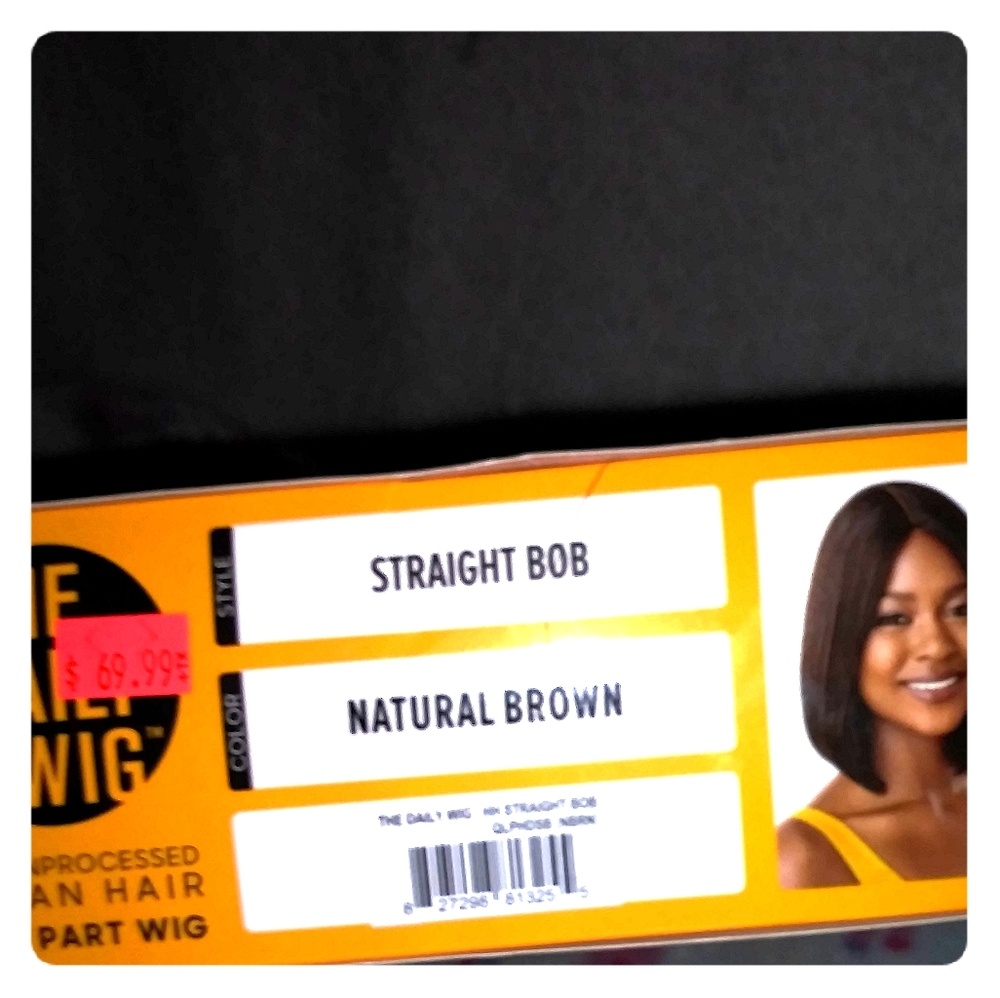 OUTRE The Daily Wig 100% human wig Straight BOB